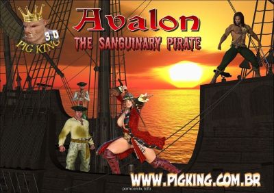 Porco Rei Avalon sanguinário pirata