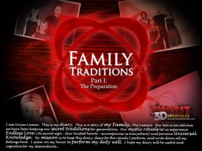 Família tradições parte 1- incestdchronicles